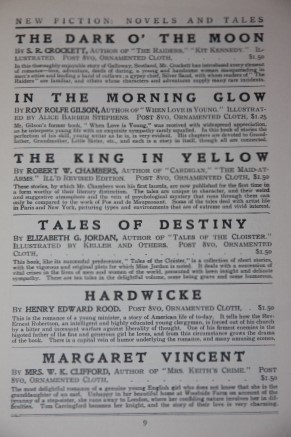 A List of Holiday Books. Harper & Brothers. Christmas 1902