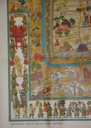A Map and History of Peiping; With Explanatory Booklet