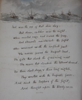 Scrap Book Vol. I; Poetry Album with Naive Watercolors