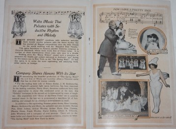 Souvenir of Werba and Luescher's The Spring Maid