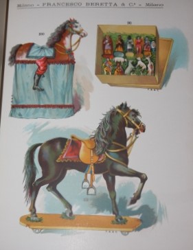 [Trade Catalogue] Francesco Beretta & Co., Milano.; Stabilimento a Vap.re per l'Industria dei Giuocattoli. Esportazione