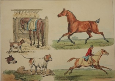 Scraps from The Sketch Book of Henry Alken, Engraved by Himself, Containing Forty-Two Plates