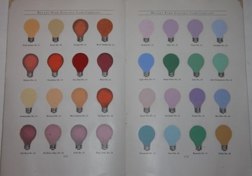 Decorative Lighting. The Bryant Park Electric Lamp Company. 330 W. 42nd Str., New York City