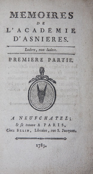 Mmoires de l'Acadmie d'Asnires