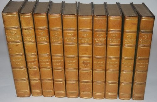 Memoirs of the Life of Sir Walter Scott. In Ten Volumes