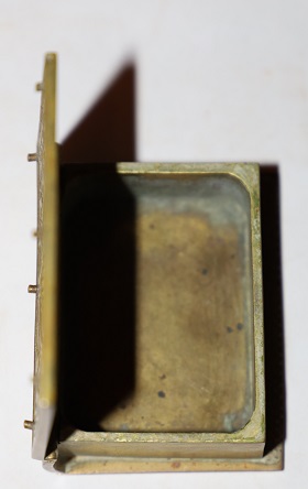 [Faux Book] Near Miniature Renaissance-Style Bronze Book-Shaped Box