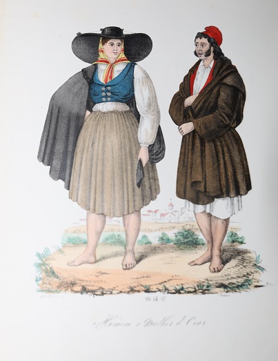 50 farbige Steindrucke. Portugiesische Typen