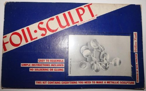 Foil-Sculpt Inc.; Easy to Assemble, Simple Instructions Included, No Soldering or Gluing. This Kit Contains Everything You Need to Make a Metallic Sculpture