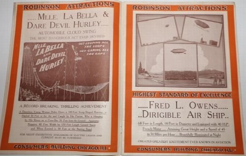 Robinson Attractions. Consumers Building Chicago. Catalogue 1917