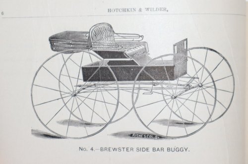 Illustrated Catalogue. Hotchkin & Wilder, Fine Open and Top Buggies, Road and Village Carts, Syracuse, N.Y.