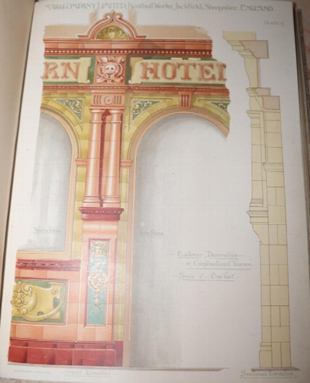 [Trade Catalogue] Tiling.; A Series of Suggestions for Walls. Floors. Fireplaces. &c