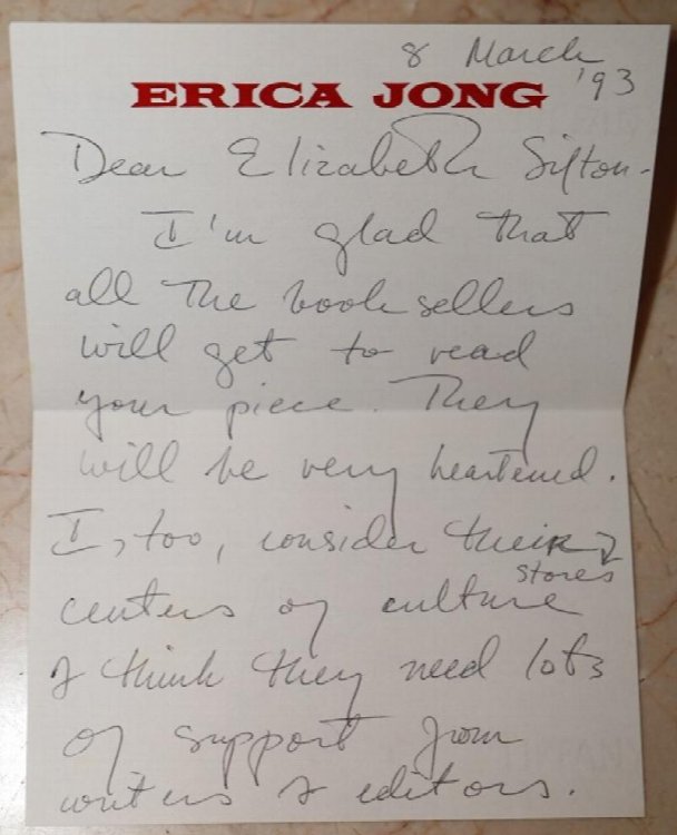 [Inscribed Association Copy] The Devil at Large. Erica Jong on Henry Miller [together with] a separate handwritten note from Jong