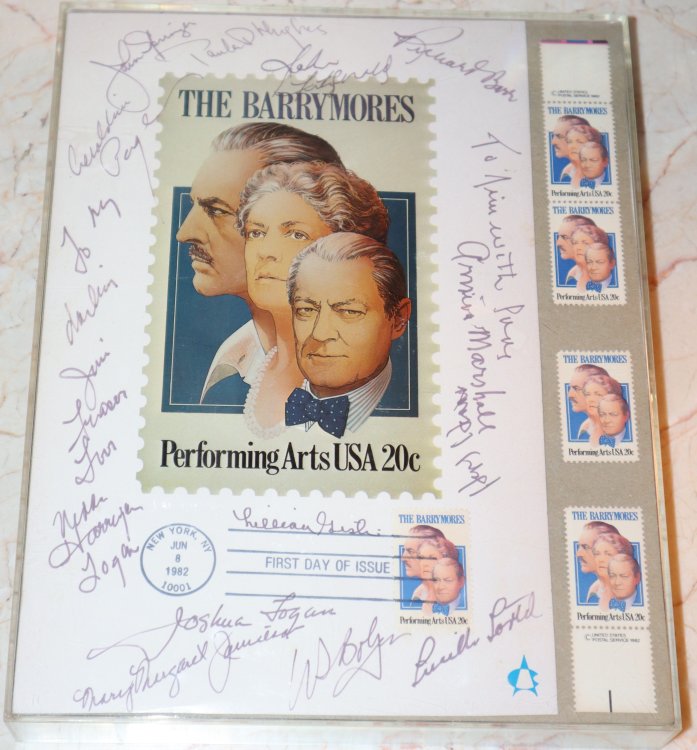[Celebrity Signatures] First Day of Issue of Stamp 