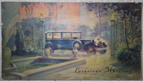 Luxurious Motoring. Packard Driving Comfort and Riding Ease