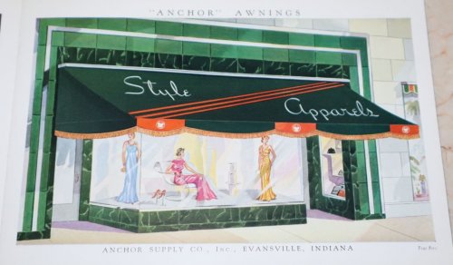[Trade Catalogue] Anchor Awnings and Venetian Blinds. Comfort . . Beauty . . Color