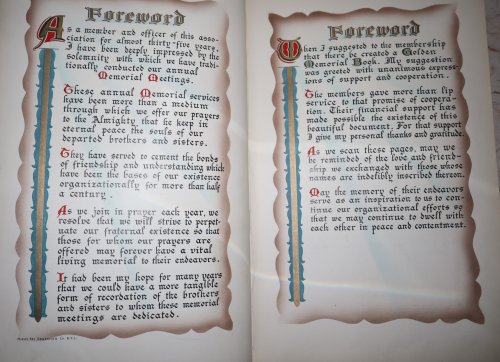 Memorial Book of the First New York Benevolent Association; Organized 1898