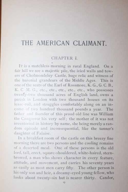 The American Claimant
