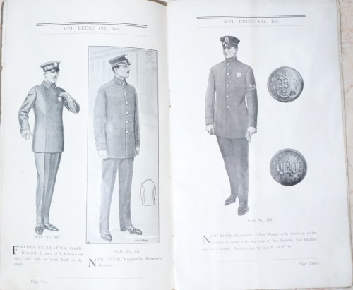 The Mel Reese Co., Inc. New York Uniform Dept. Mel Reese Made Right Uniforms