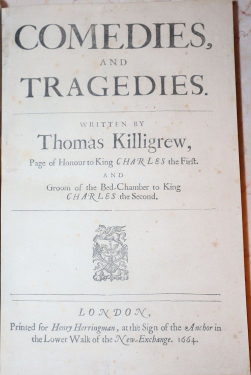 Comedies, and Tragedies