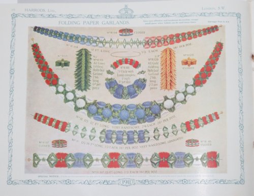 The Coronation Decorations & Souvenirs at Harrods. Public Decoratioins. Illuminations Pavilions and Marquees Erected -- Artistic Decorations of Every Description. Armorial Shields -- Rich Draperies -- Banners -- Mottos --Heraldic Trophies -- Flags -- Pennants -- Floral Displays -- Decorative Illumin
