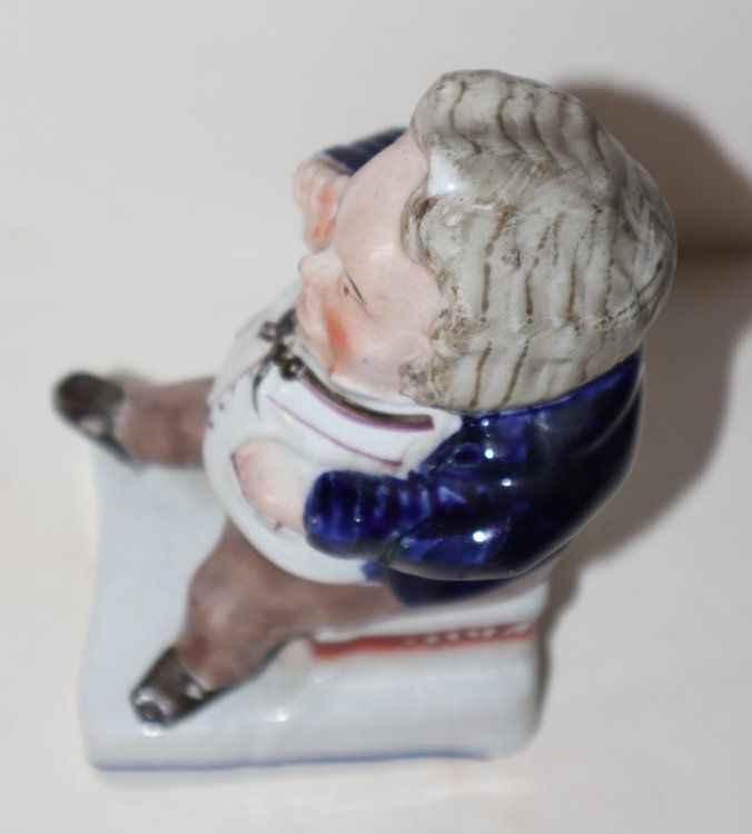 Staffordshire Figurine of Edward Gibbon