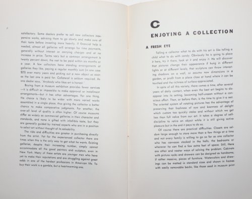 ABC for Collectors of American Contemporary Art