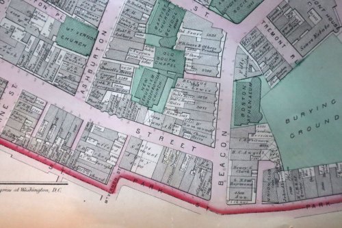 [Map] Part of the Fourth Ward. Boston