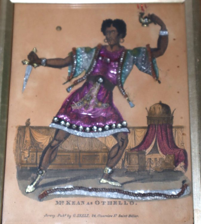 [Adorned Print] Mr. Kean as Othello