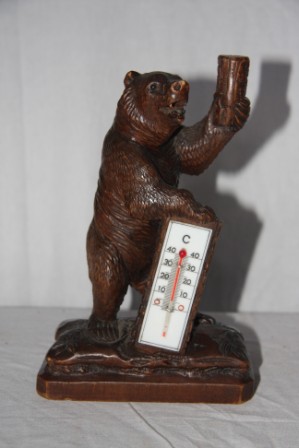 Black Forest Bear Thermometer
