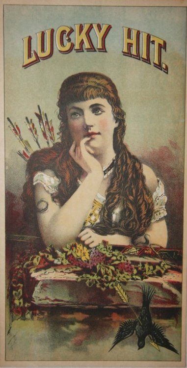 Lucky Hit Plug Tobacco Label
