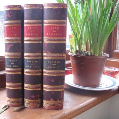 THE LIFE OF CHARLES DICKENS 3 volumes