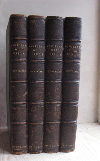 FAMILIAR WILD BIRDS 4 volumes.