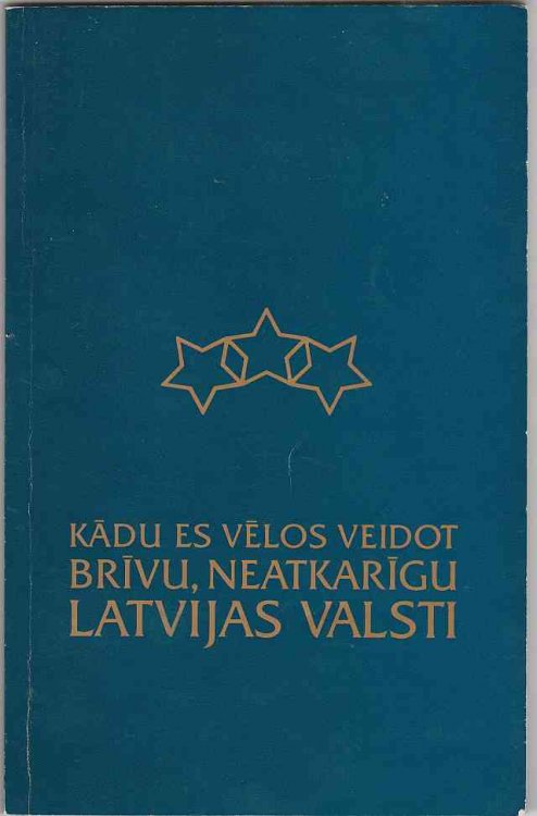 Kadu Es Velos Veidot Brivu, Neatkarigu LATVIJAS VALSTI Latvijas Vidusskolu Skolenu Konkursa Raksti