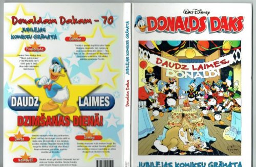 Donalds Daks Jubilejas Komiksu Gramata