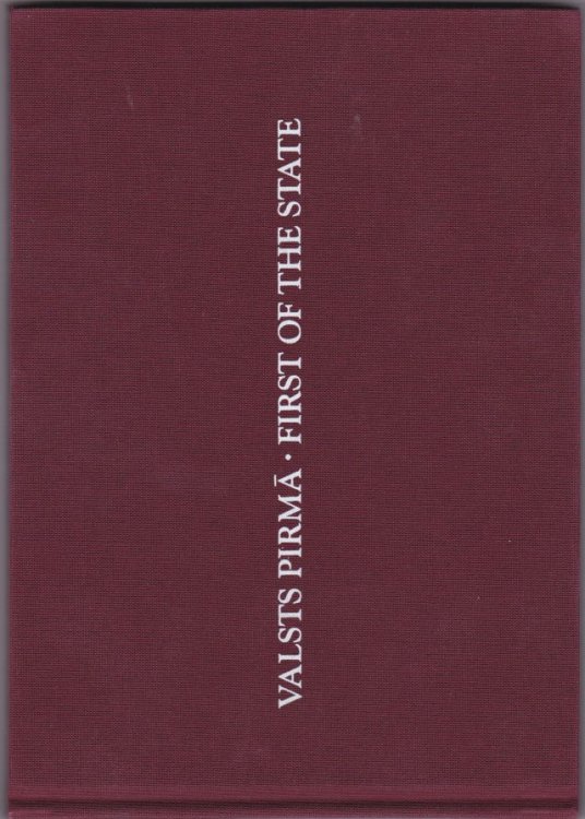 Valsts Pirma First of the State Vilis Ridzinieks. Latvijas Valsts Pasludinasana 1918.gada 18. Novembri