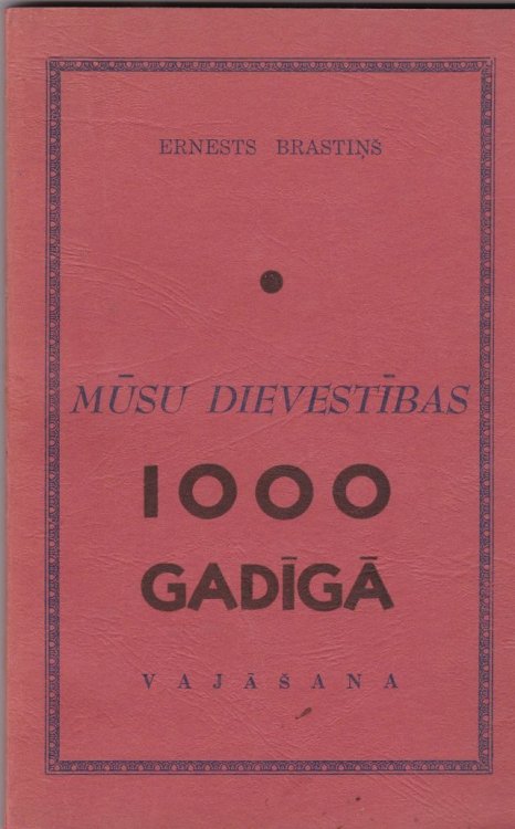 Musu Dievestibas Tukstotsgadiga Apkarosana