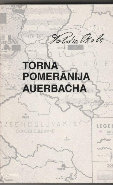 Torna Pomeranija Auerbacha Valza Ozola Otra Pasaules Kara Un Gusta Laika Dienasgramata