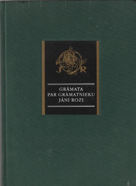 Gramata Par Gramatnieku Jani Rozi