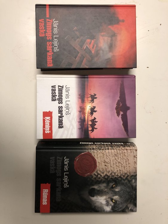 Zimogs Sarkana Vaska. Trilogy Vols 1; 2; 3