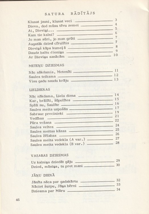 Latviesu Dievestigas Dziesmas