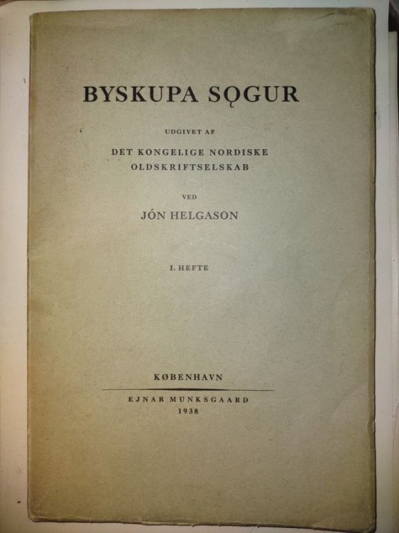 BYSKUPA SOGUR - 1. Hefte (af 2)