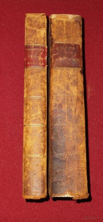 Analekta Ellenika Meizona; sive Collectanea GRAECA MINORA ad usam Tironum; AND Collectanea GRAECA MAJORA ad usam academicae juventutis (Two Volumes)