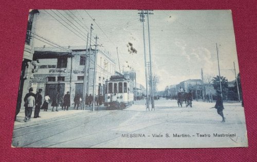 MESSINA - Viale S. Martino - Teatro Mastrieni