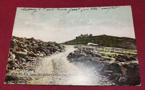 Summit House from Carriage Road, Mt. Washington