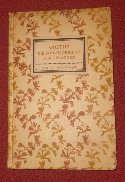Die Metamorphose der Pflanzen