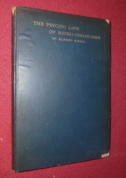 The Psychic Life of Micro-Organisms -- A Study in Experimental Psychology With a Preface by the Author written especially for the American Edition