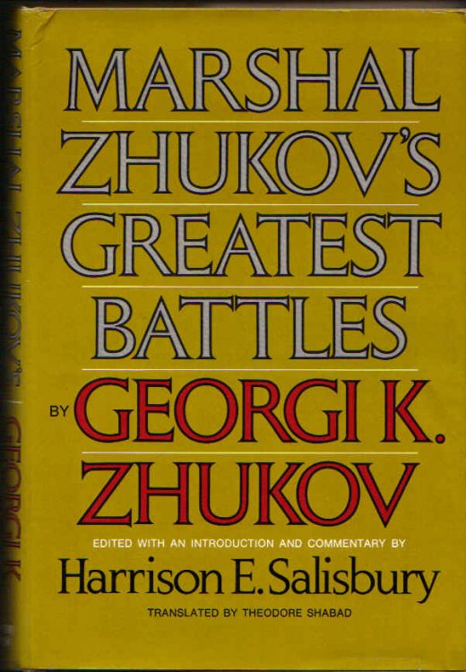 Image for Marshal Zhukov's Greatest Battles Marshal Zhukov's Greatest Battles