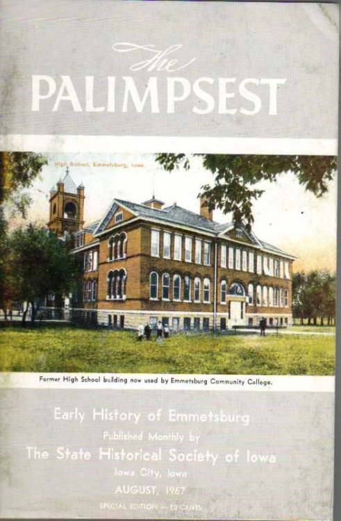 The Palimpsest, Vol. XLVIII, No. 8 (August 1967)