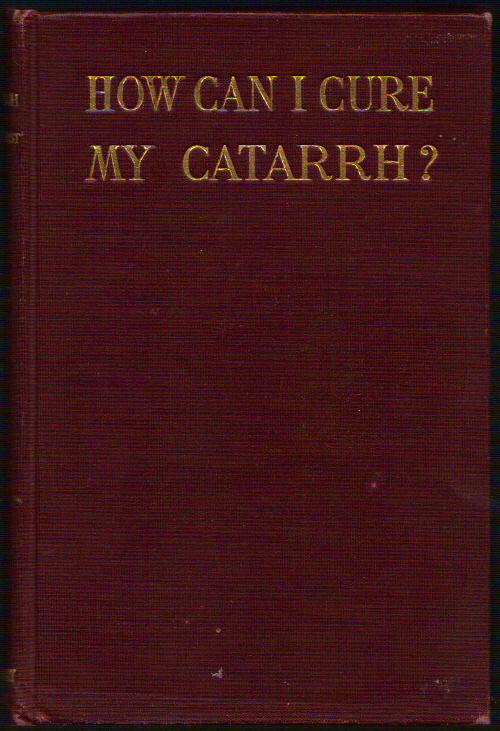 How Can I Cure My Catarrh