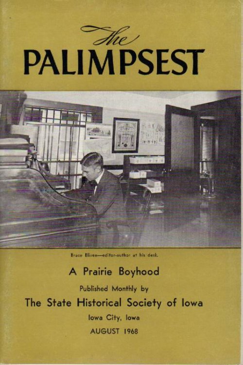 The Palimpsest, Vol. XLIX, No. 8 (August 1968)